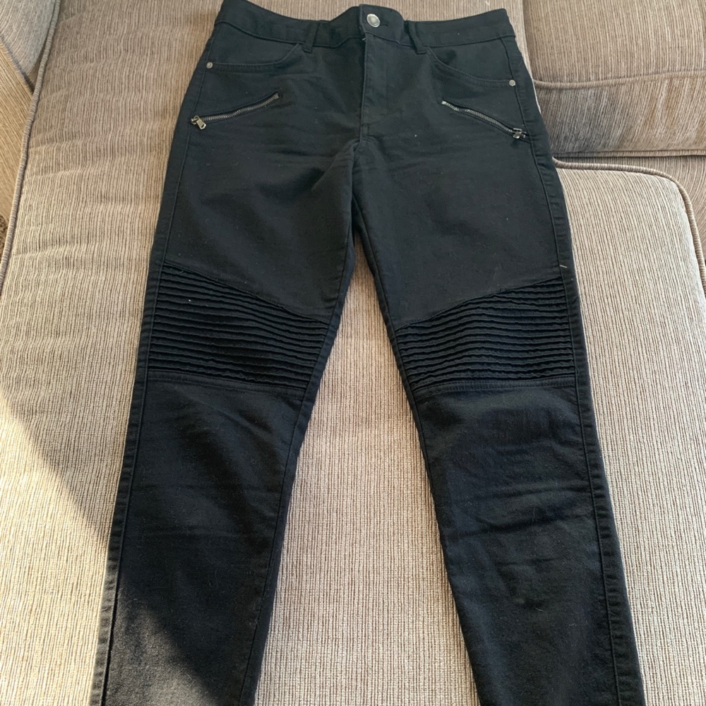 Ribbed knee Zara jeans